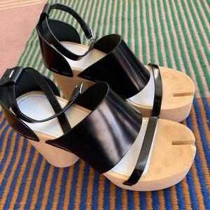 Maison Martin Margiela Tabi Platform Sandals